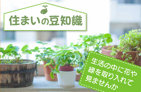 花と緑のある生活